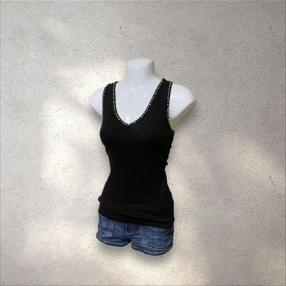 Energie Las Vegas Rhinestone Tank Top - Picture 2 of 3